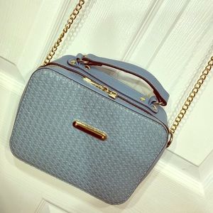 Blue CROSS BODY purse